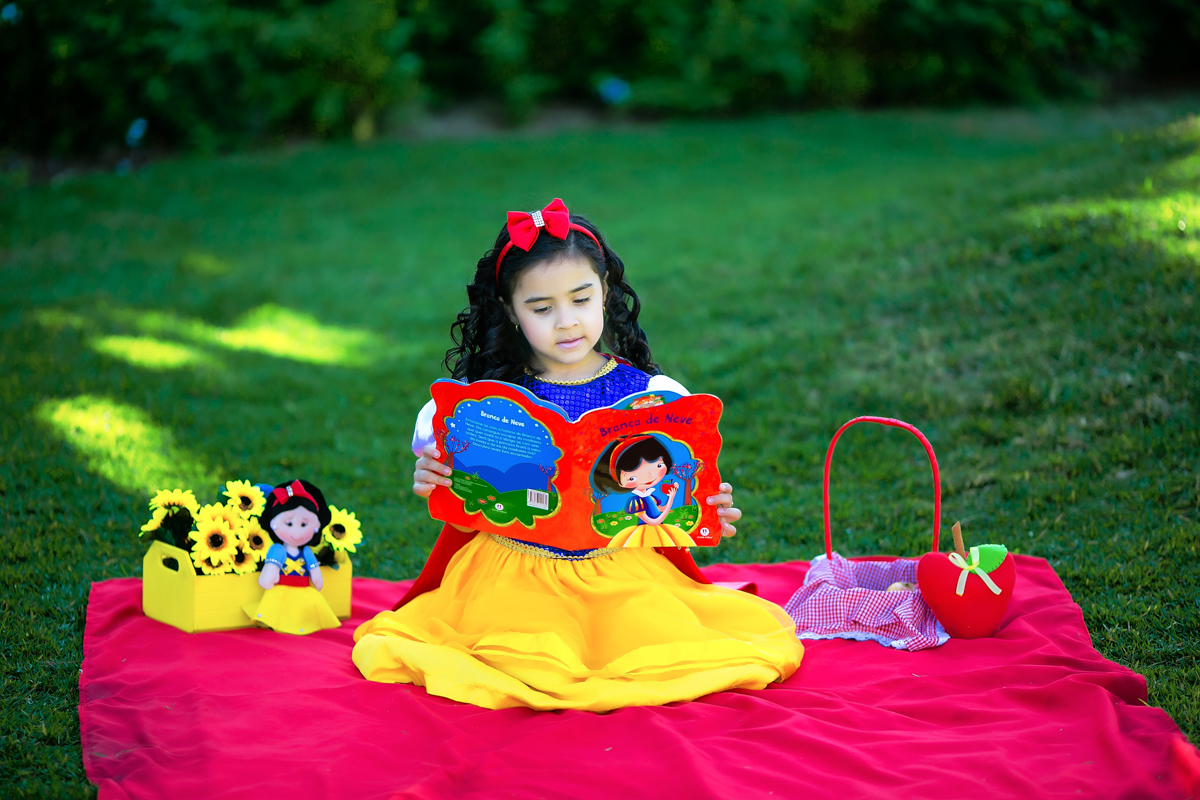 Ensaio de Fotos Branca de Neve #5anos