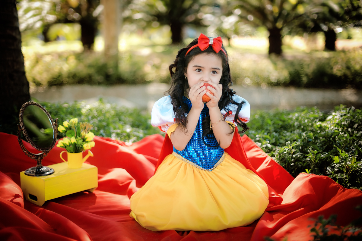 Ensaio princesa branca de neve