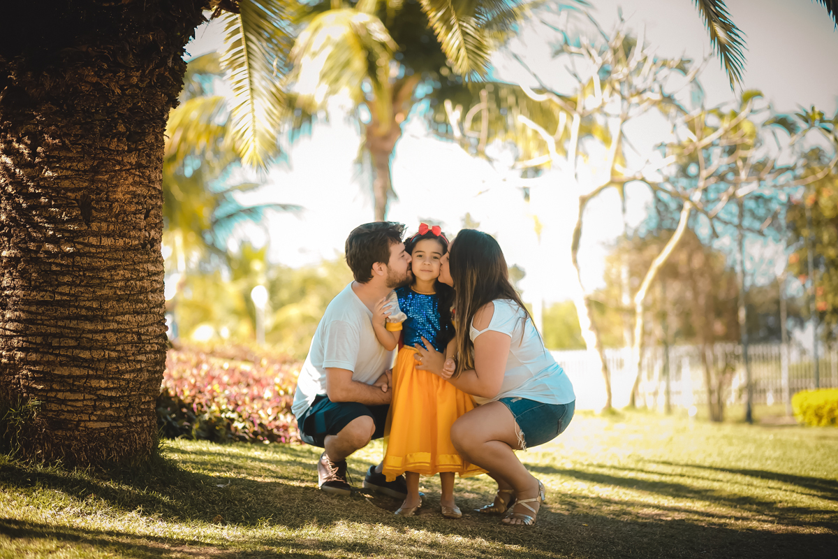 Fotografia de família ensaio temático externo