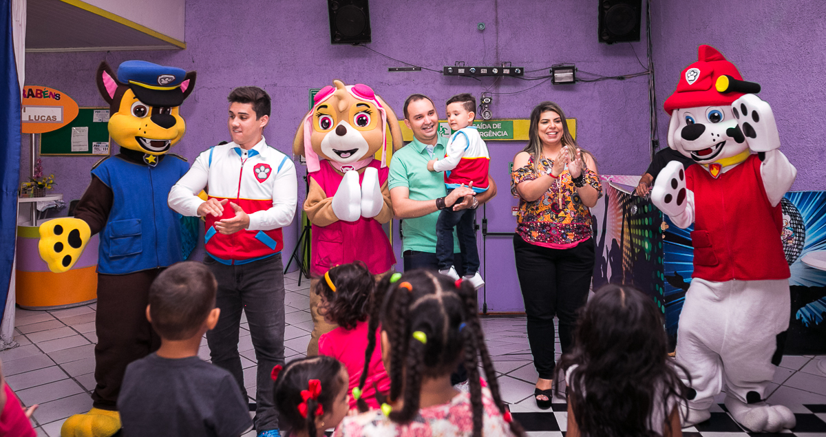 Animação Personagem Vivos Patrulha Canina em Ohanna´s Kids