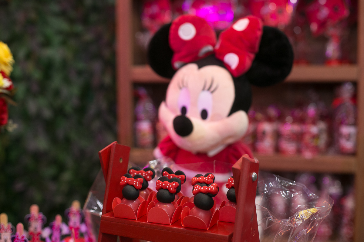 Decoração Minnie Vermelha no Karetas de bangu