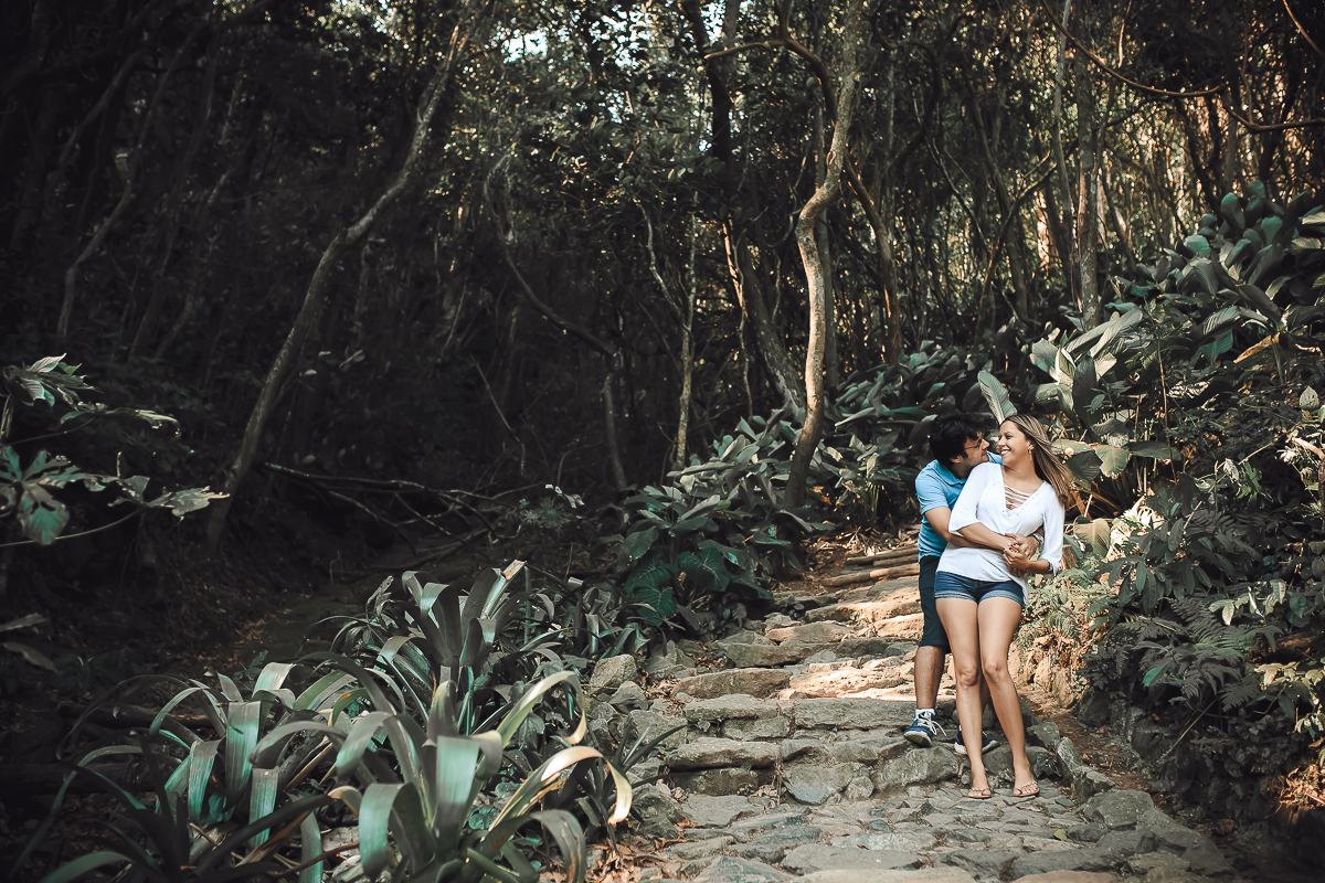 Book Casal pré-wedding trilha da Urca