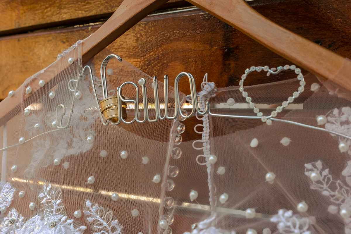 Cabide personalizado noiva 