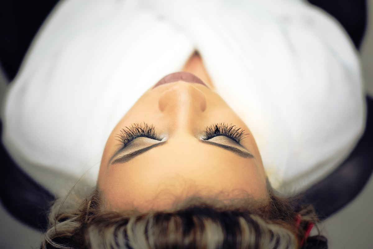 Dia da Noiva detalhes cílios