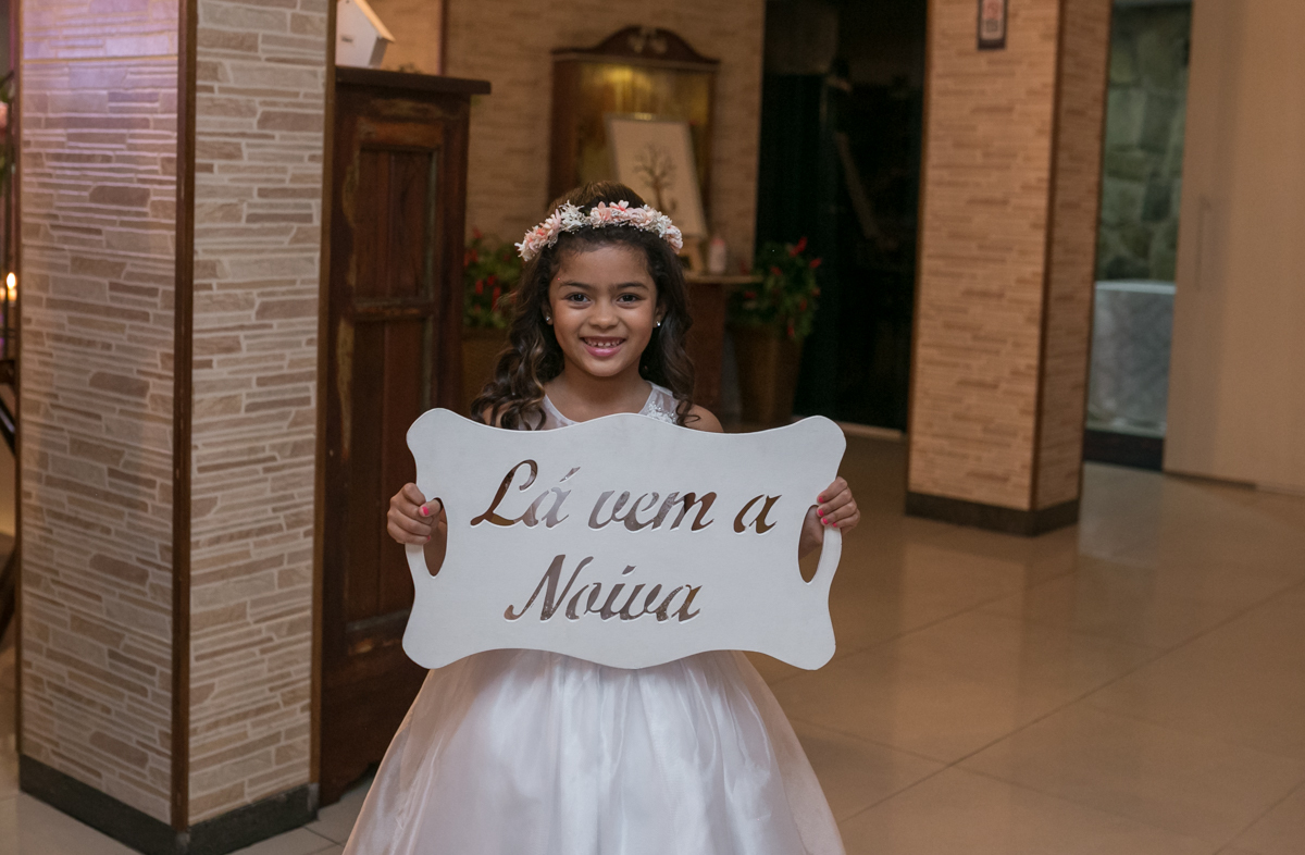 Daminha com plaquinha