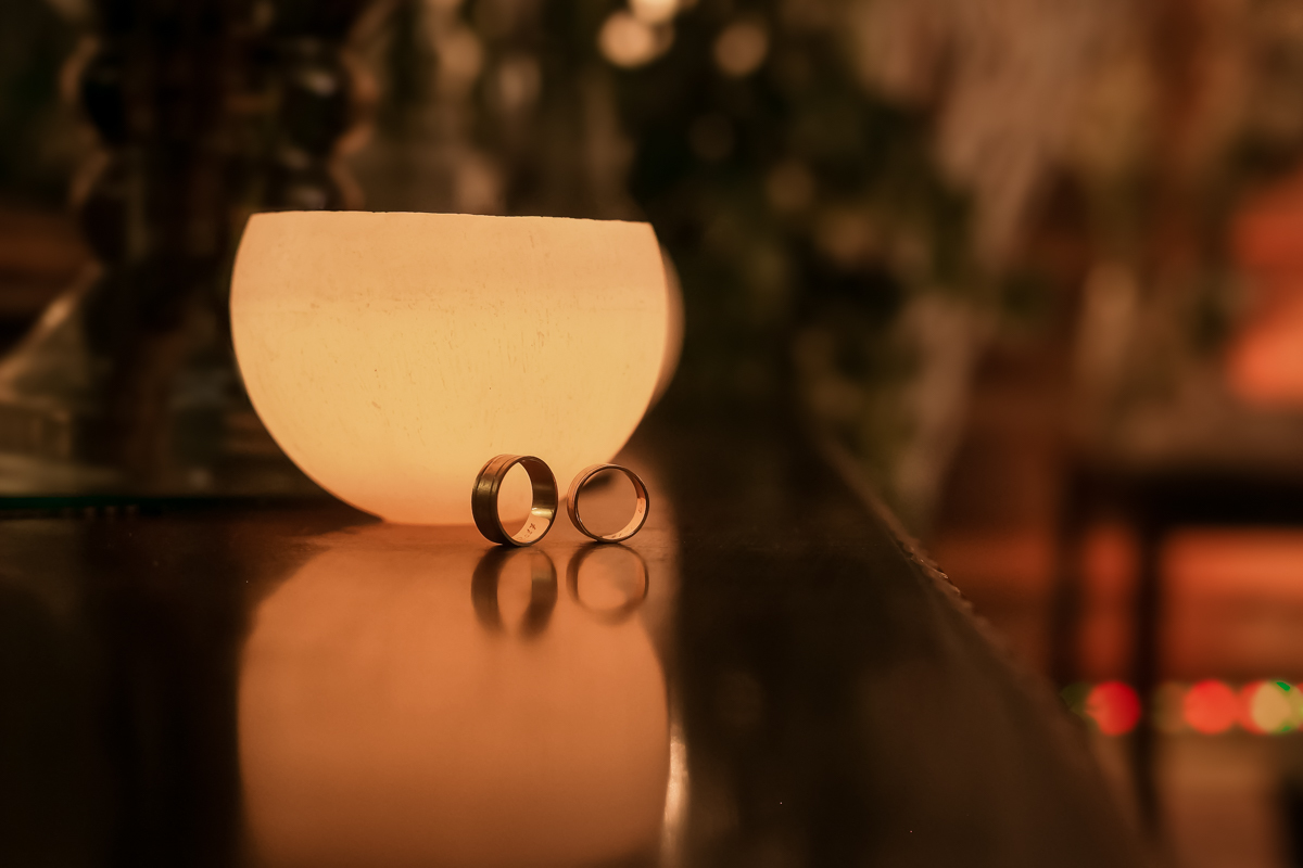 Alianças detalhe na Luz