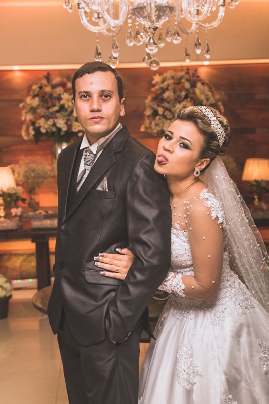 Caretas dos noivos em Casa Lounge RJ