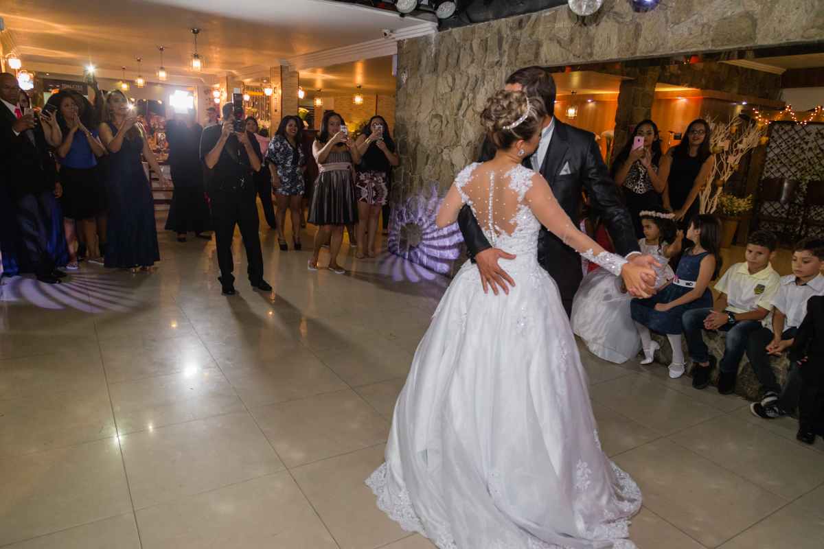 A dança dos noivos em casa lounge RJ