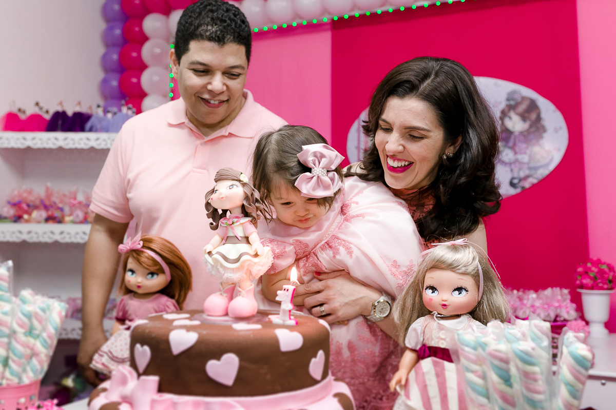 Mesa e Decoração boneca Jolie