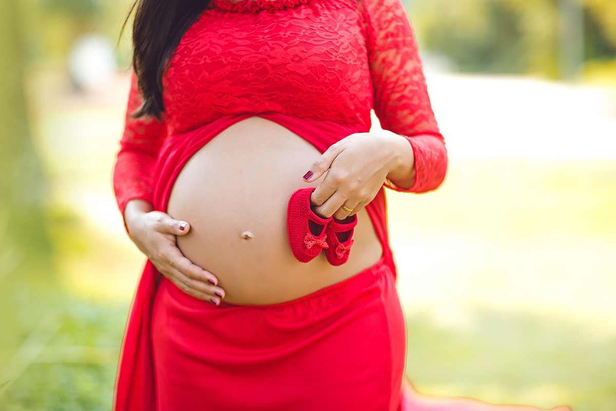 Fotografia de grávida em ensaio