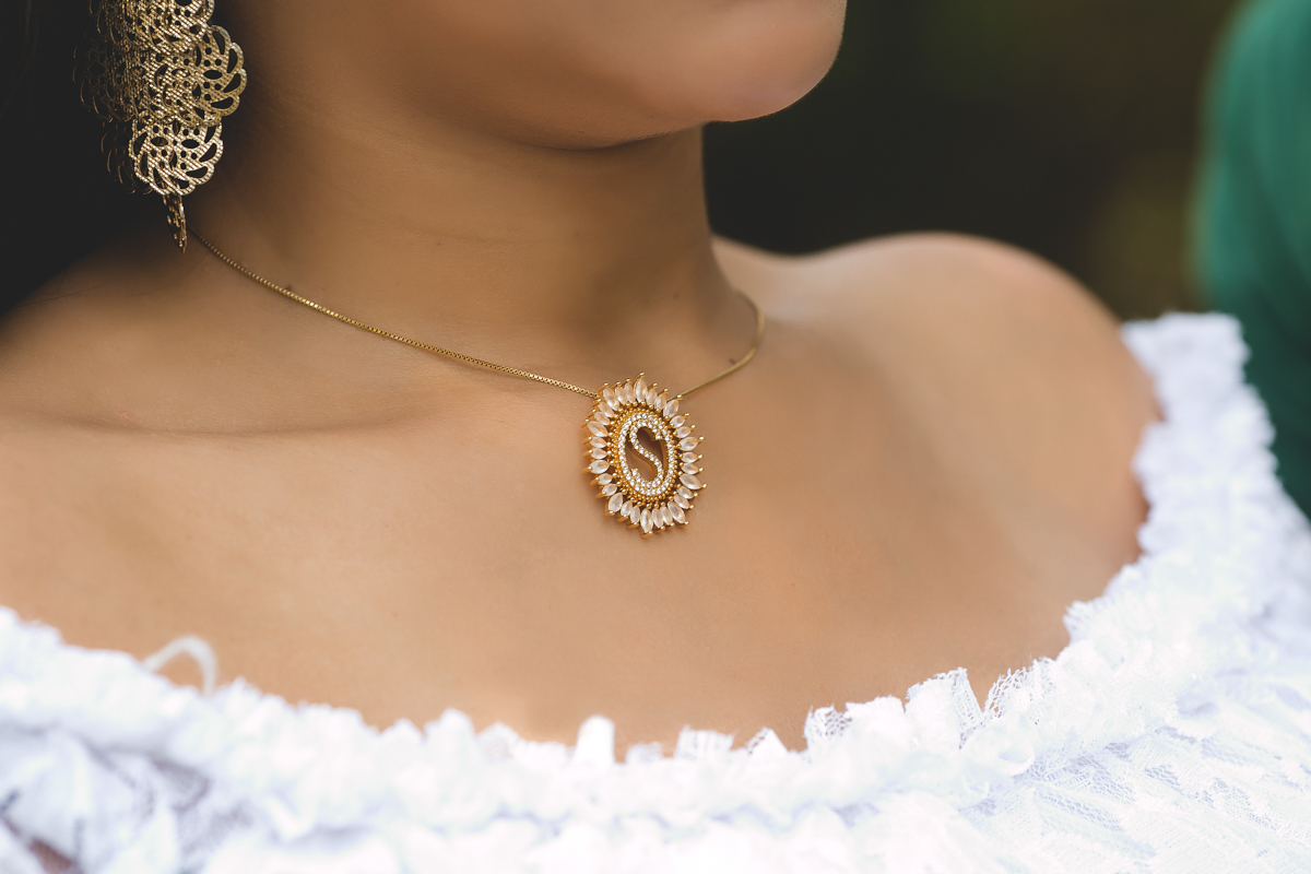 Fotografia de gestante em book fotográfico