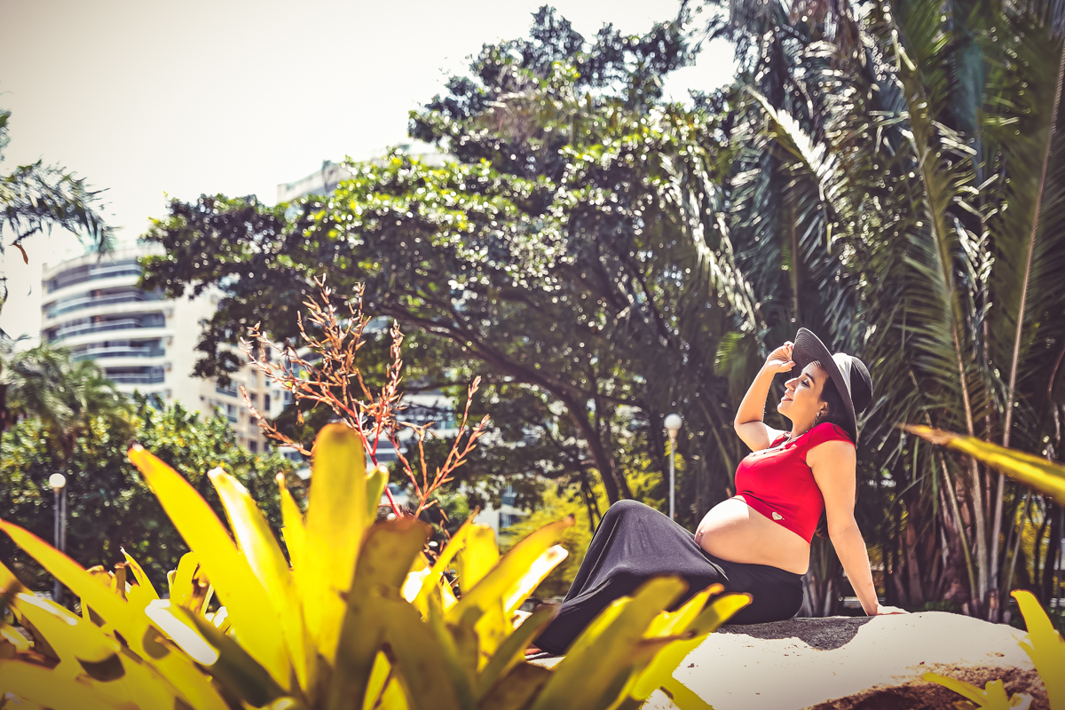 Book de fotos gestante no Rio 2