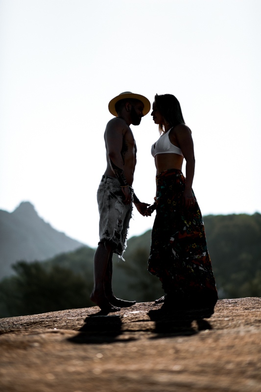 Ensaio externo casal na praia