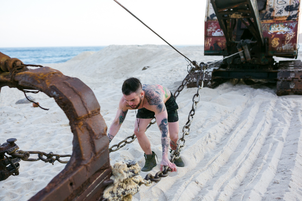 Book fotográfico na praia do pontal 