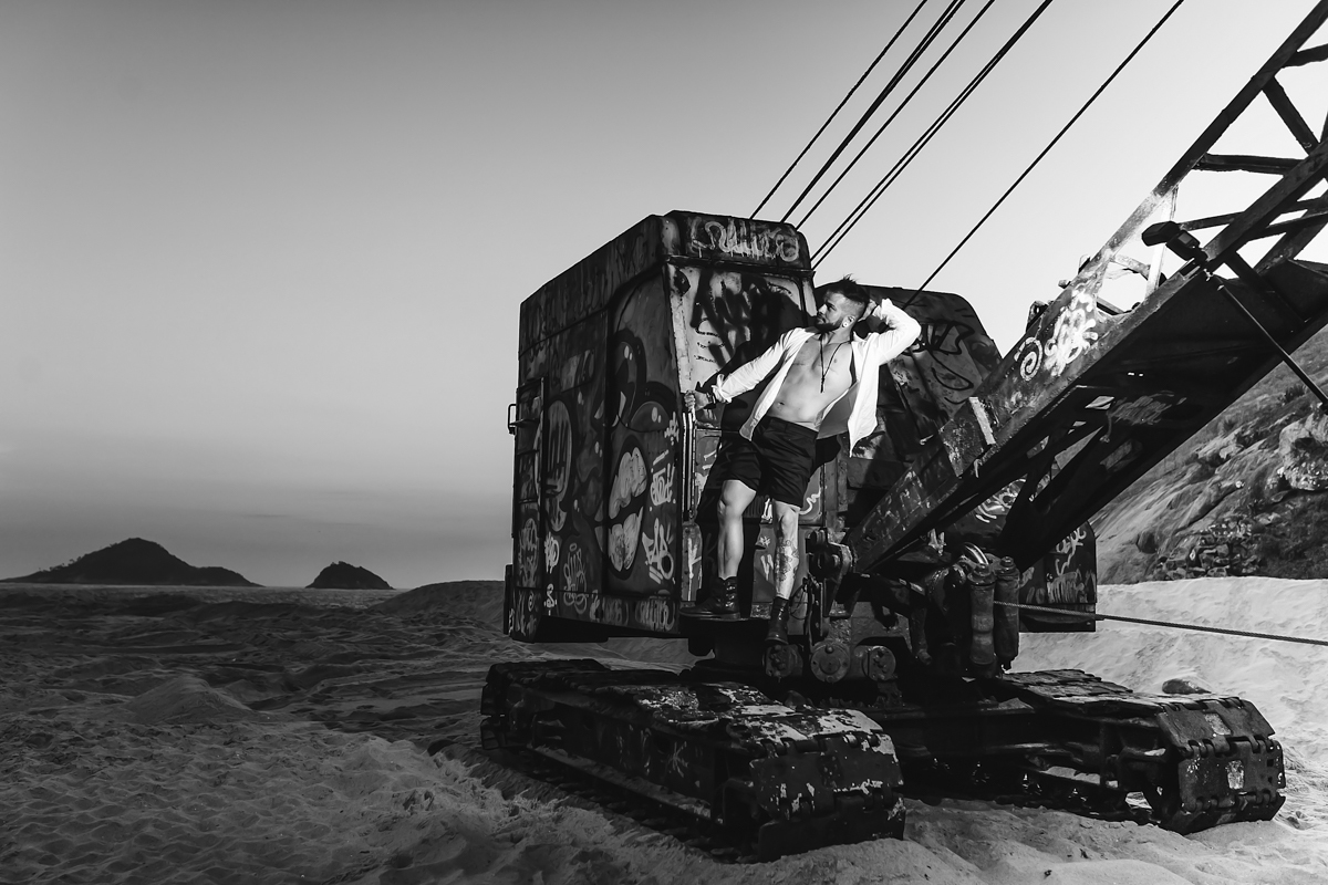 Ensaio fotográfico externo masculino