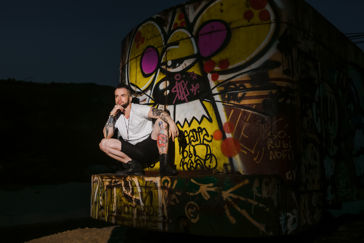 Book fotográfico externo praia