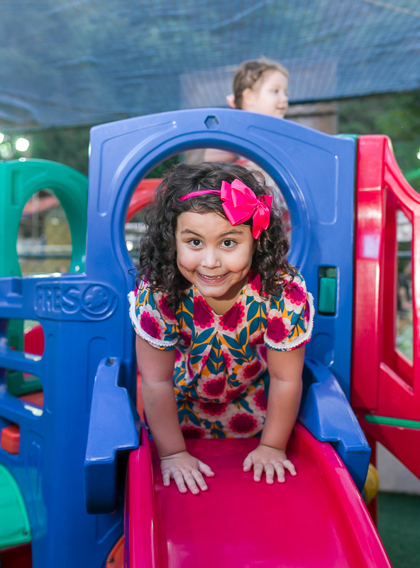 Fotografia de menina festa infantil