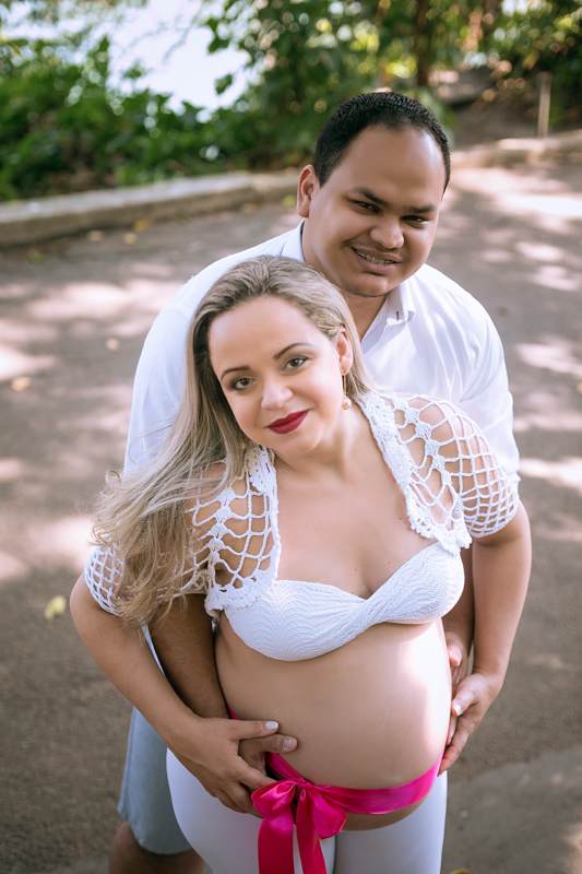 Fotografia ensaio romântico gestante