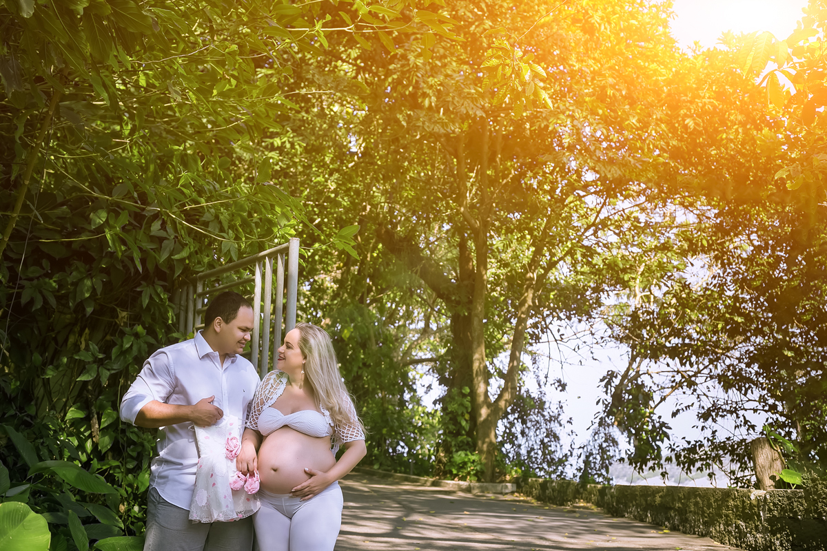 Fotografia de gestante em ensaio