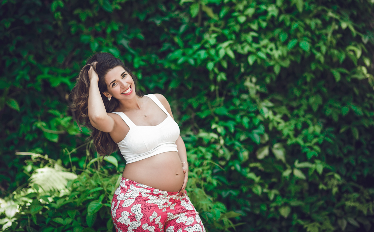 Ensaio Gestante externo em parque Lage RJ