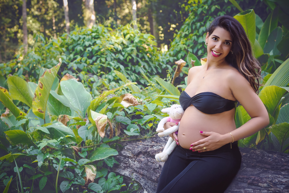 Fotografia de gestante na gávea 