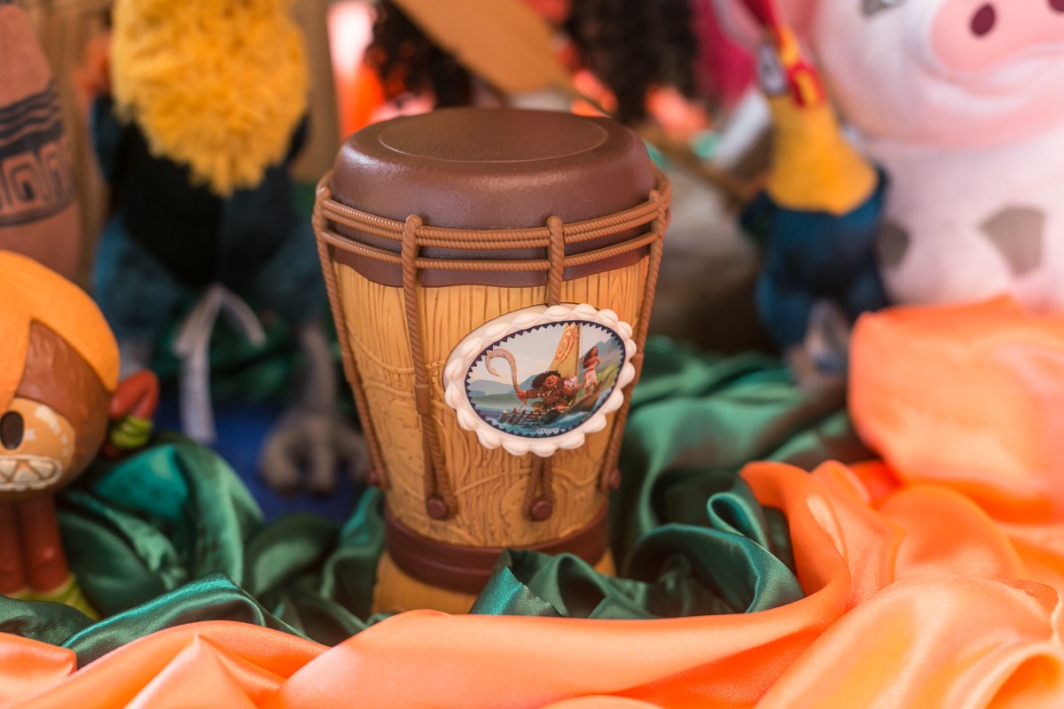 Decoração mesa Moana em espaço família Grill