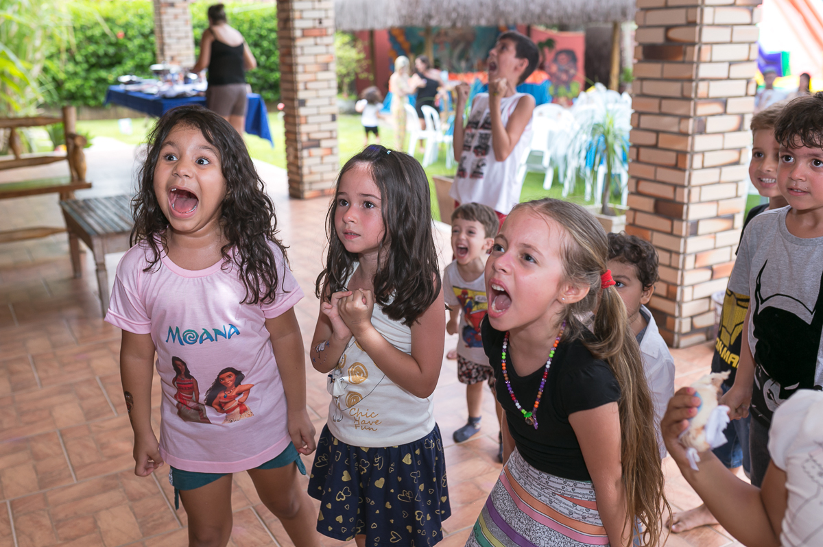Fotografando festa infantil em espaço família Grill