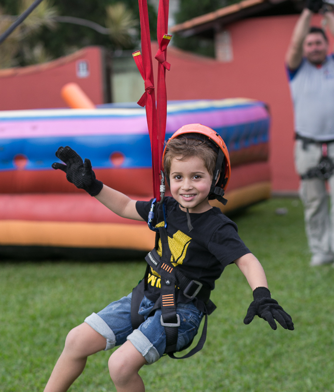 Diversão e fotografia em espaço família Grill-RJ