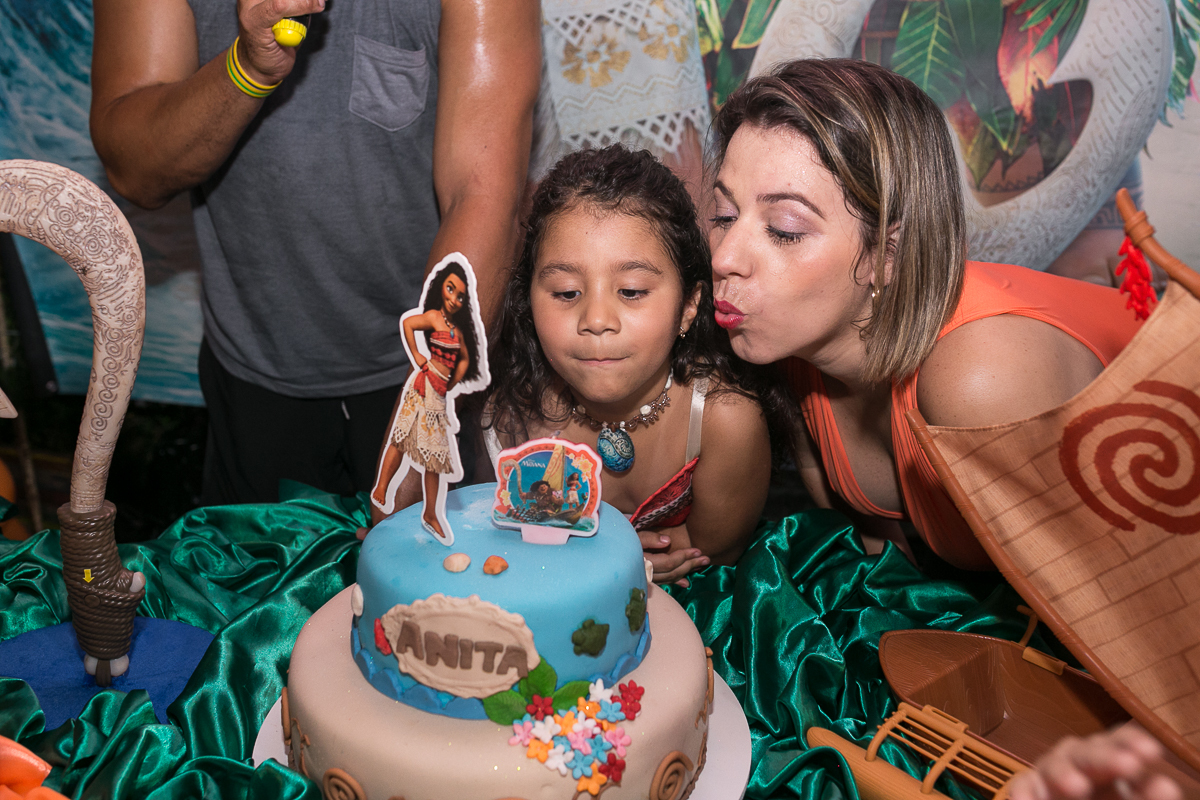 Bolo Decorado Tema Moana