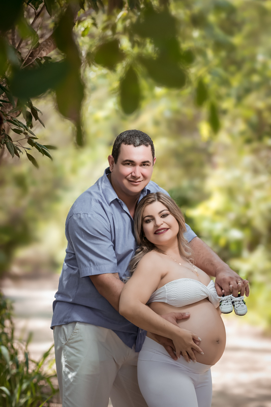 Ensaio Gestacional junto com esposo