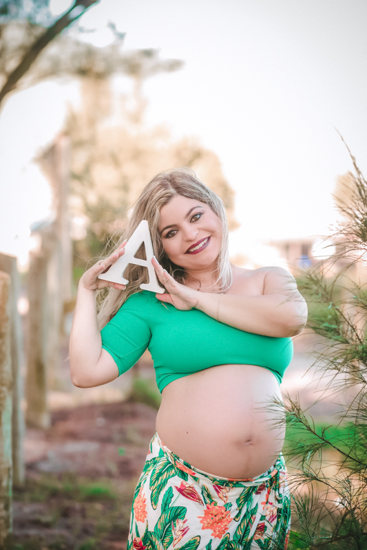 Ensaio de gestante em Grumari