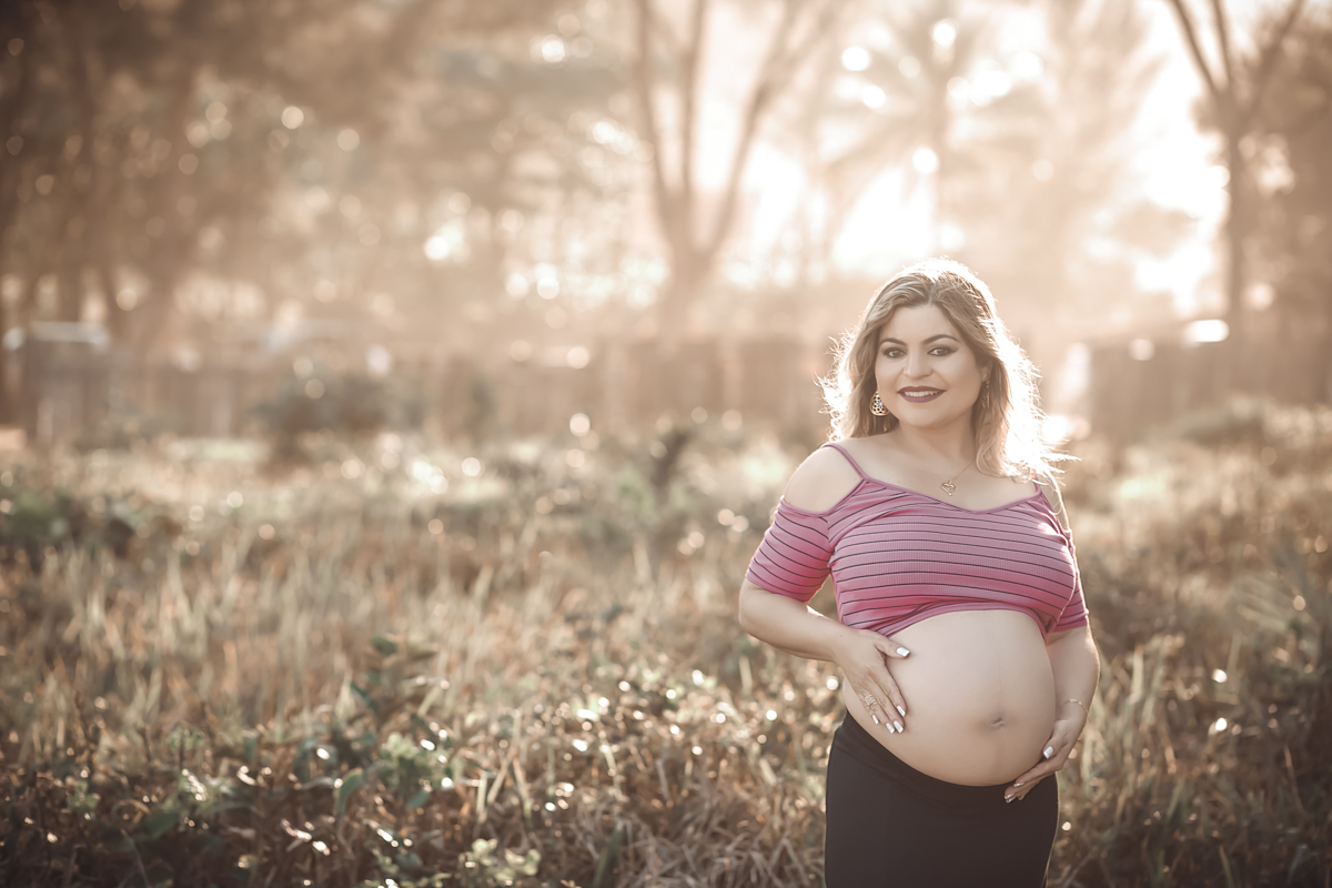 Fotografia de gestantes ensaio externo