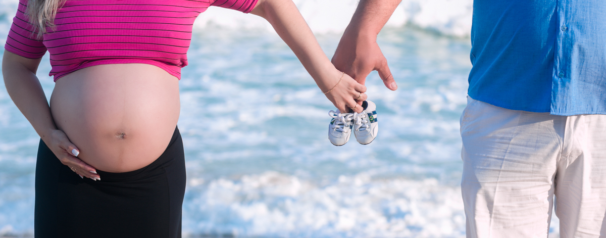 Ensaio de Gestante Praia