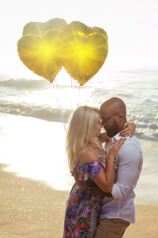 Ensaio pré  wedding na praia