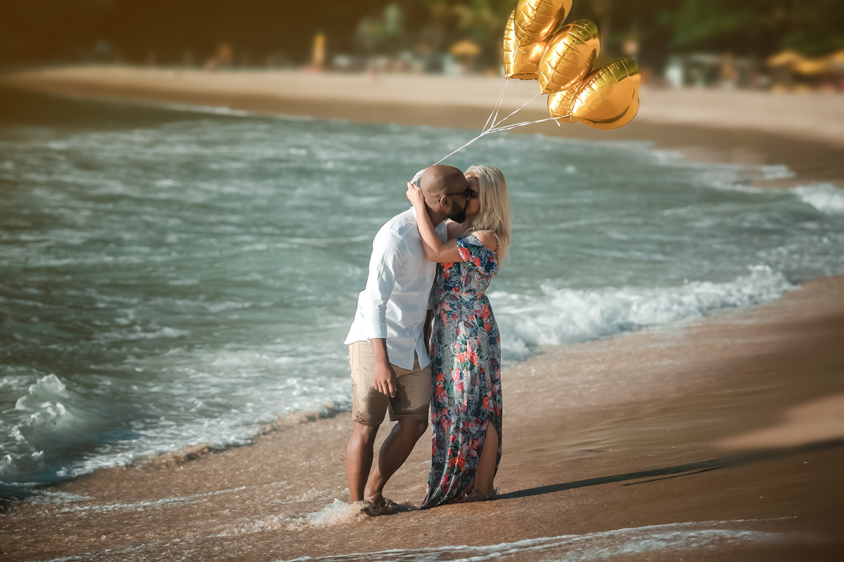 Ensaio fotográfico noivos romance