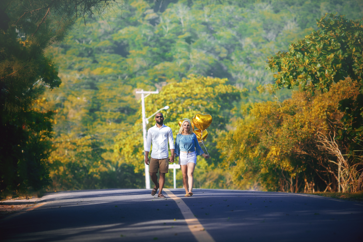 Fotos de pré casamento na praia