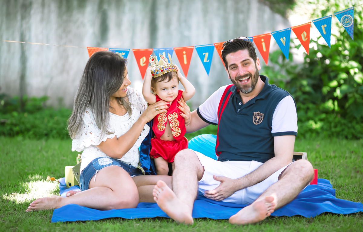 Ensaio fotográfico Smash the Cake