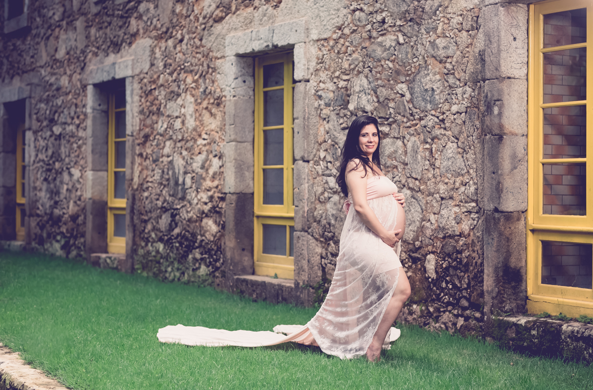 Ensaio gestante externo em condomínio em Mangaratiba