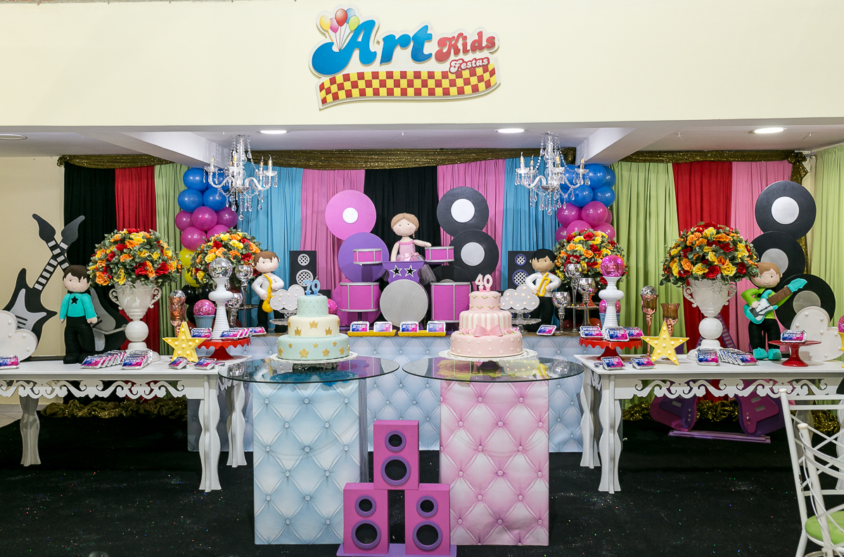 Aniversario de pai e filha no salão  Art Kids em Nova Iguacu 