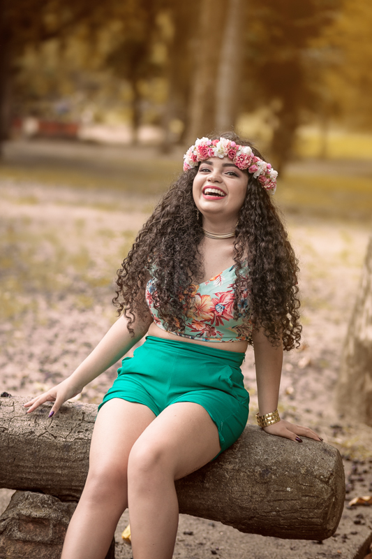 Fotografia de ensaios de 15 anos na Quinta da Boa Vista