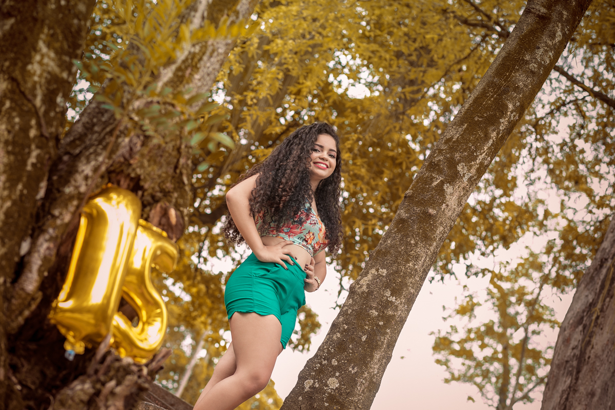 Ensaio externo de 15 anos no RJ