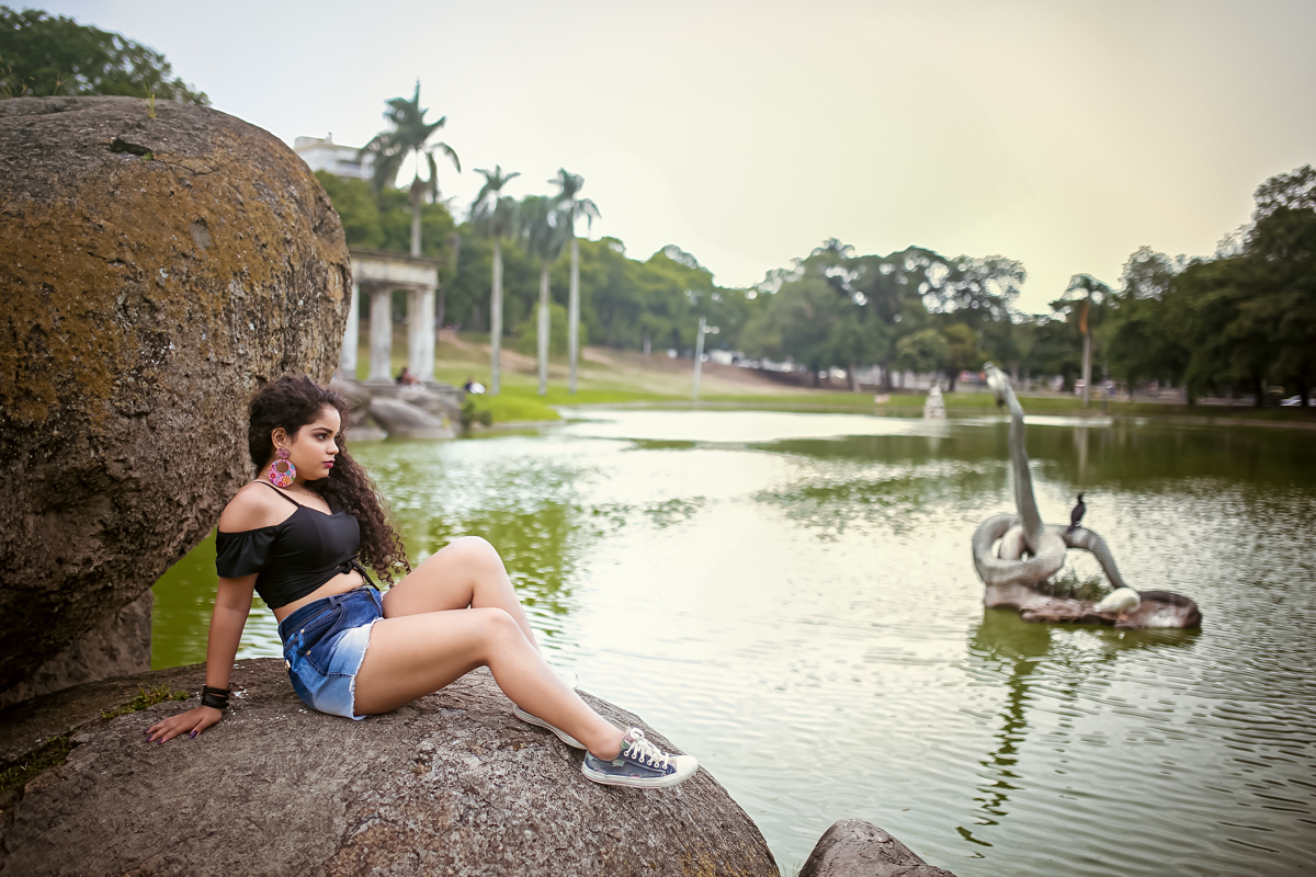 Book ensaio fotográfico 15 anos na Quinta da Boa Vista-RJ