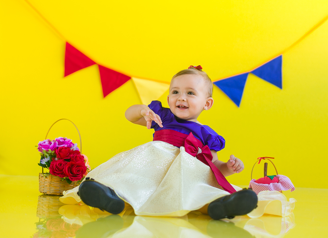 Ensaio infantil em estúdio temático 