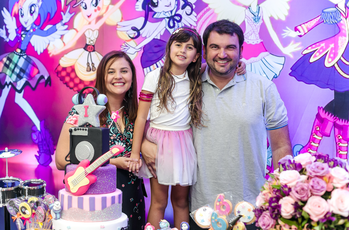 Aniversário infantil temático Equestria Girls