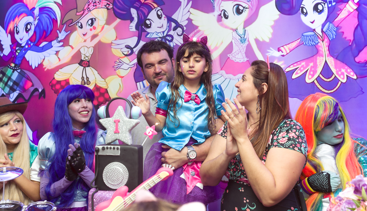Bolo temático Equestria Girls   
