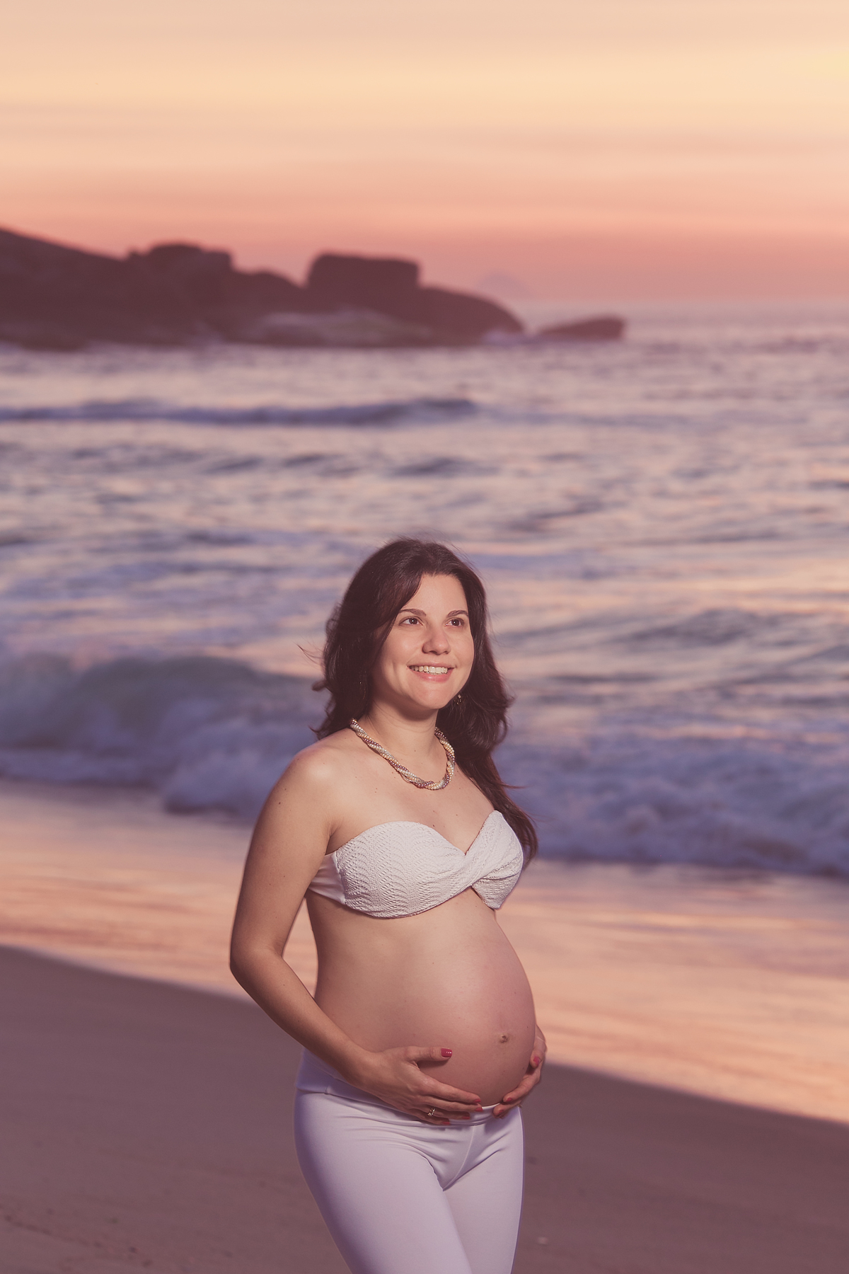 Ensaio de gestante na prainha RJ