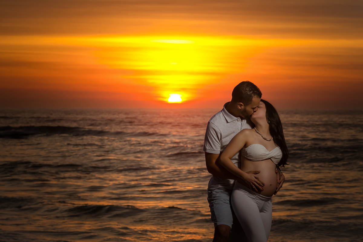 Ensaio de gestante externo em prainha-RJ