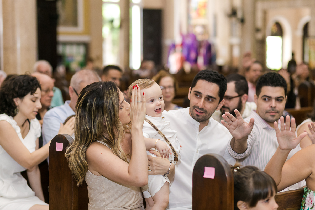 Missa de Batismo na Paróquia  São Paulo Apostolo