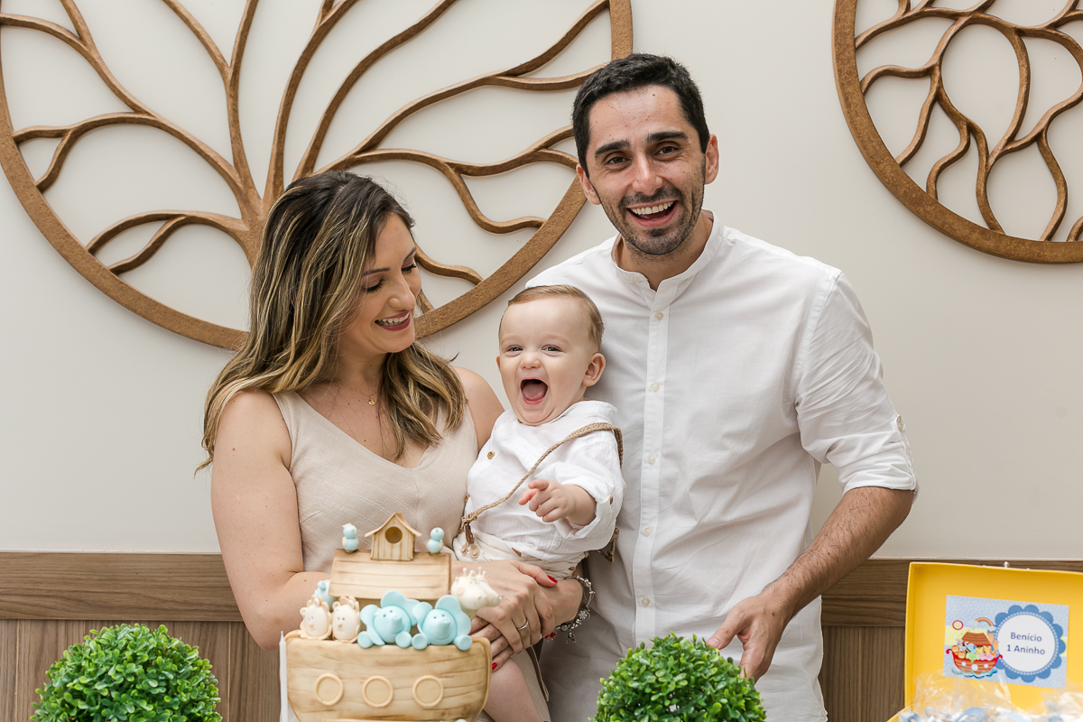 Fotografia de família em festa 1 ano no  Othon palace Hotel copacabana