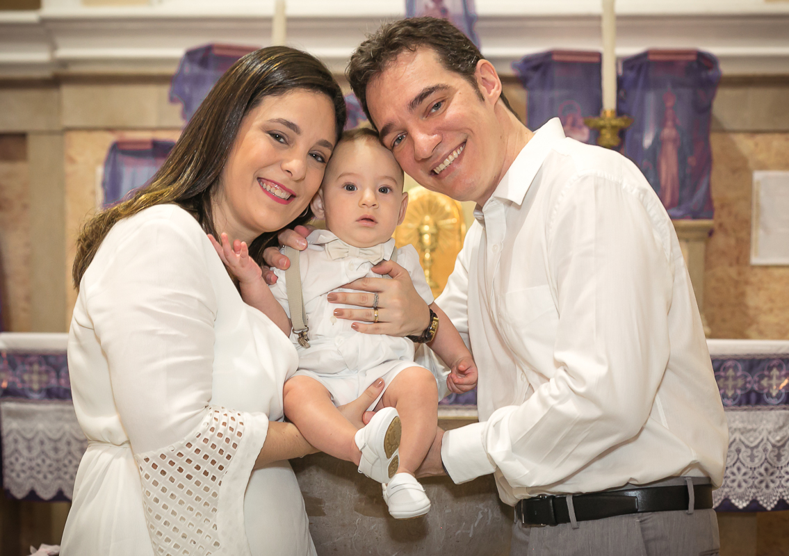 Foto do batizado RJ Copacabana na Paroquia São Paulo Apostolo 